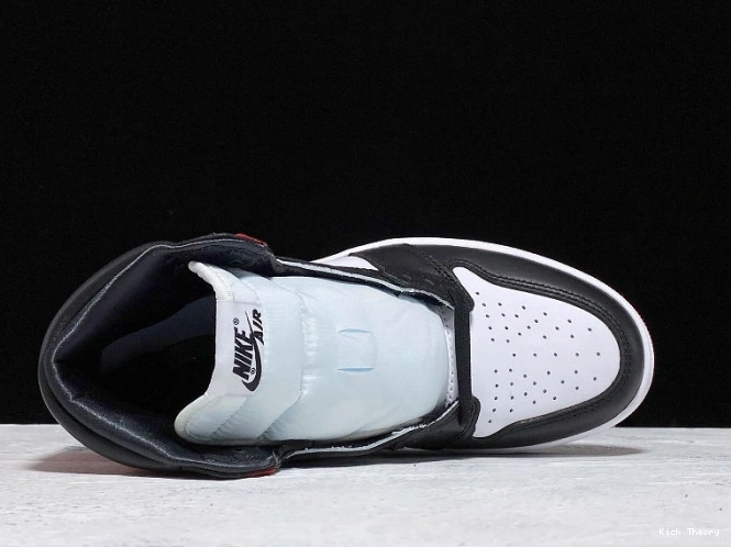 Kick Theory CD0461-016 High Retro Jordan Black 1 Toe Air Satin 0804